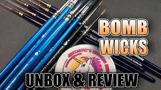 Bomb Wicks VS. Citadel & Winsor Newton Brushes Which Are Better?