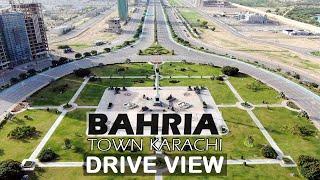 Bahria Town Karachi Drive View