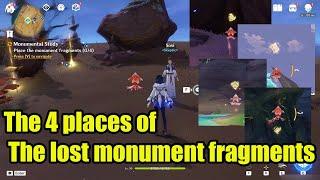 Puzzle Search for the lost monument fragments with sorush's help genshin impact