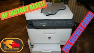 Top secret! HP Laser Printer Factory Reset , Drucker auf Werkseinstellung zurücksetzten #Laserjet