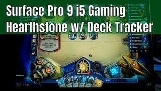 Surface Pro 9 i5 8gb Gaming - Hearthstone (w/ Deck Tracker app)