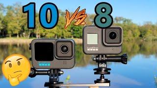 GOPRO HERO 10 vs Hero 8 - Watch before you buy!  *UNSPONSORED*