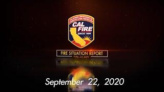 CAL FIRE UPDATE9 22