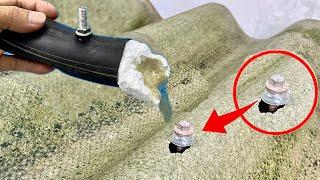 How to Make Waterproofing Glue for Free! Permanent Waterproofing for Your Roof