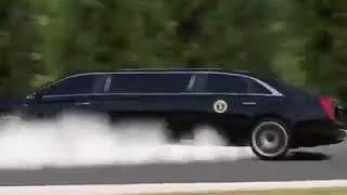 Cadillac Reverse Limousine Drift (Presidential Drift) Youtube