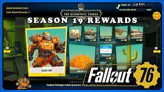 Fallout 76: SEASON 19 ALL Rewards Revealed! Starts: 03 December 2024