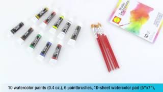 ALEX Art Studio Expressions Watercolor Painting Set