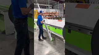 Making Metal Roofing Trim on a CNC Folder