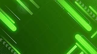 Neon Green Abstract Loop Geometry Background | Modern Shape Animation Background Video Loop Free