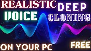 Master Deep Voice Cloning in Minutes: Unleash Your Vocal Superpowers! Free and Locally on Your PC