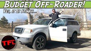 We Bought A Cheap 2004 Ford F-150 To Turn Into An Off-Roader! It's a Little Stinky...