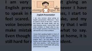 English Presentation #shorts #english #englishmerl #englishreading #englishgrammar #education