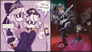 Cyn and N LOOK ALIKE?!! (Murder Drones Comic Dub)