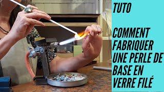 Tutoriel: comment faire une perle de base en verre filé au chalumeau