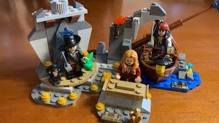 Lego Pirates of the Caribbean Isla De Muerta 4181 Review (обзор раритета)