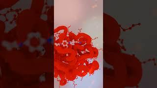 Apixaban (Eliquis) anticoagulant drug #blender3d #b3d #animation #science #pharmaceutical #biotech