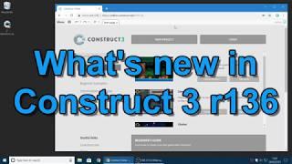 What's new in Construct 3 r136