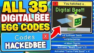 35 SECRET FREE DIGITAL BEE EGG CODES IN BEE SWARM SIMULATOR Roblox