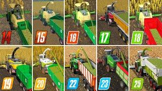 Fs14 vs Fs15 vs Fs16 vs Fs17 vs Fs18 vs Fs19 vs Fs20 vs Fs22 vs Fs23 vs Fs25 | Chaff | Timelapse |