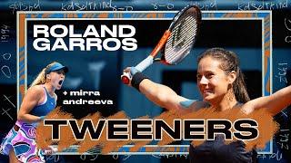 ROLAND GARROS. MIRRA ANDREEVA. NEW TATTOO. DASHA’S WORLD RECORD