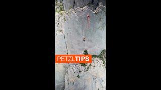 #PetzlTips- Hauling a Second on a Multi-Pitch Climb.