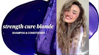 Pureology Strength Cure Blonde Shampoo + Conditioner | How To Tone Brassy Hair