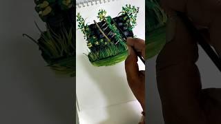  | Painting or Portal? You Decide!  #shorts #painting #trending #viral