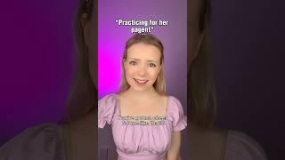 #pov you’re practicing for a Pageant cr: @itslauraliz