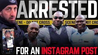 Canada Cop Watch ARRESTED FOR AN INSTAGRAM POST | You won’t believe why ….