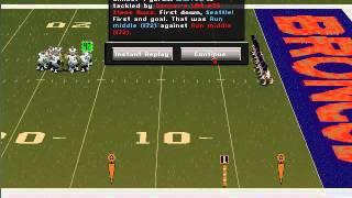 Football Pro 98 with Meringer! Denver vs Seattle Quick Match Part 1