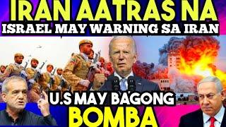 BREAKING NEWS! IRAN AATRAS NA. ISRAEL may MATINDING WARNING SA IRAN.