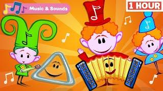 The Notekins | Learning music for kids | Early Learning Videos | First University