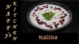 How to make Thayyir Patchidi\Raitha by Naffy's Kitchen