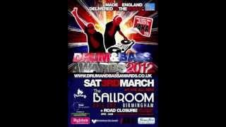 DJ HAZARD - MC BASSMAN & MC TRIGGA - Drum and Bass Awards 2012