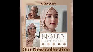 Beige Brown Minimalist Hijab
