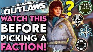 Star Wars Outlaws - Watch This Before Picking a Faction! (Star Wars Outlaws Reputation Guide)