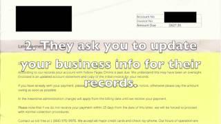 Scam - Yellow Pages Online