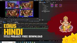 edius title project free download 2023||edius 10 title project|| hindi title project || jasraj soni