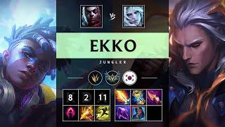 Ekko Jungle vs Viego - KR Challenger Patch 25.12