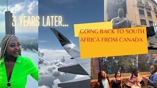 Finally Going back to South Africa From Canada!! | South African Youtuber | Home Time!!