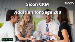 Sicon CRM for Sage 200