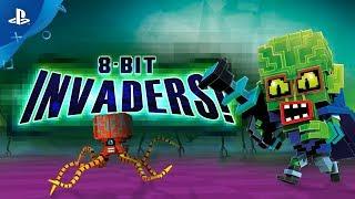 8-Bit Invaders! - Launch Trailer  | PS4