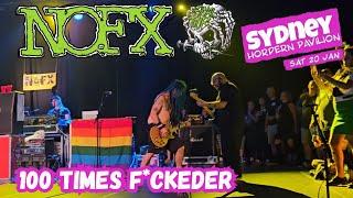 NOFX - 100 Times F*ckeder @Hordern Pavilion Night One, 20/1/2024, Sydney, Australia