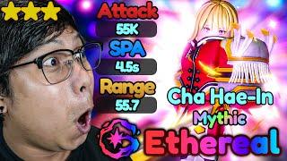 Evolving 0.1% Ethereal Cha Hae-In (Blade Dancer) Showcase - Anime Vanguards