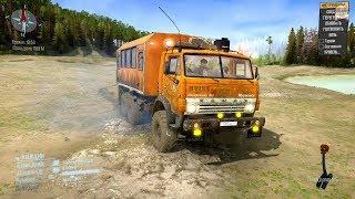 Spintires: MudRunner тест трансляции 1 1080 х 60 Камаз 43101