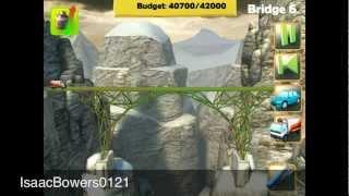 Bridge Constructor Walkthrough: The Ridge Bridge 6