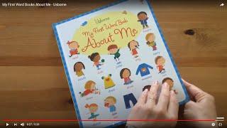 My first word book about me - Usborne