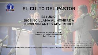 ESTUDIO: DIOS NO LLAMA AL HOMBRE A JUICIO SIN ANTES ADVERTIRLE