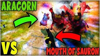 Mouth of Sauron Takes Revenge on Aragorn King of Gondor??? | Battle for Middle Earth | BFME 2 ROTWK