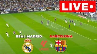 LIVE : Real Madrid vs Barcelona | laliga 2024 | Live Stream